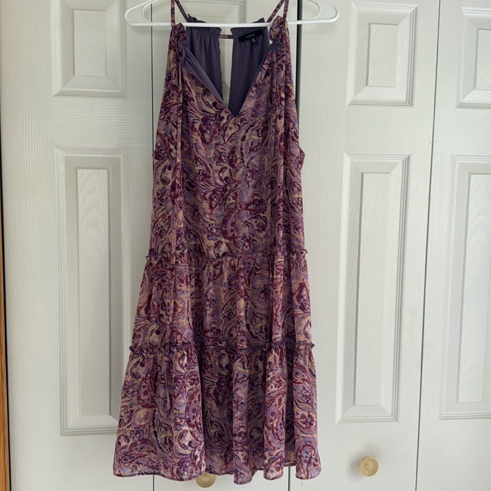 DREW Sleeveless Tiered Ruffled Dress